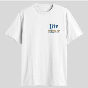 NWT- Lite Golf White Short Sleeve Tee